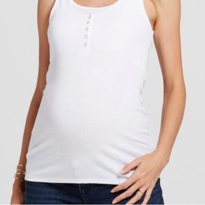 ***2*** Isabel maternity top, white and grey